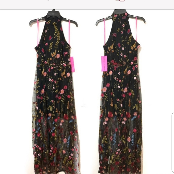 Betsey Johnson floral embroidery dress - Picture 4 of 6
